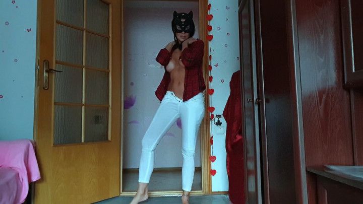 Warm nectar in Natalia's pants