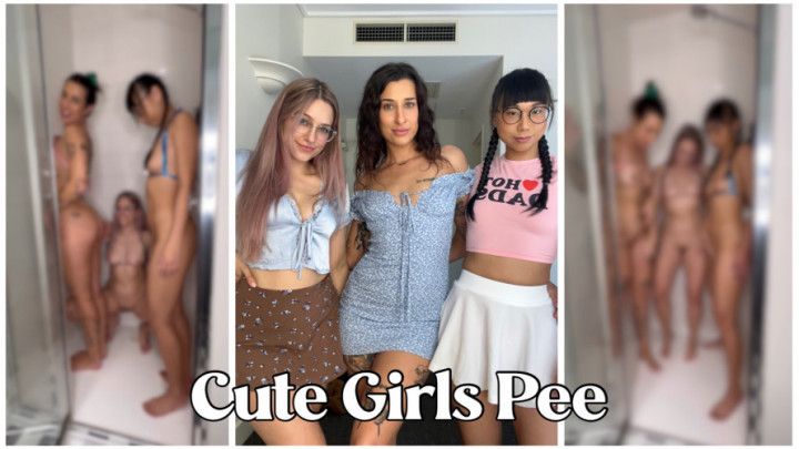 Cute Girls Pee