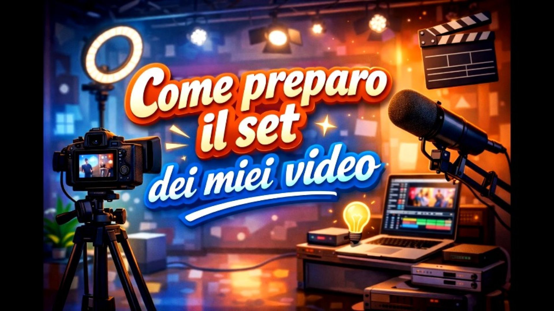 Preparing My Video Set