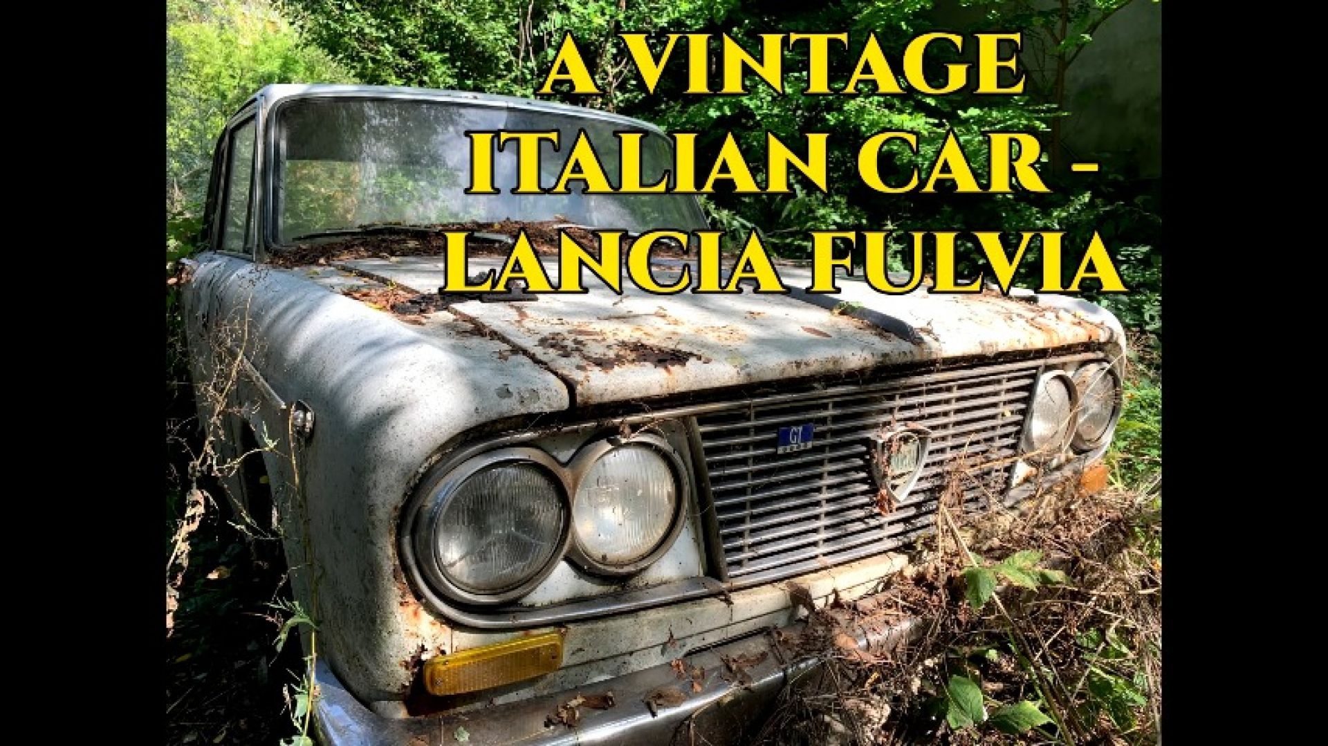 Touching a Legend Lancia Fulvia Up Close up