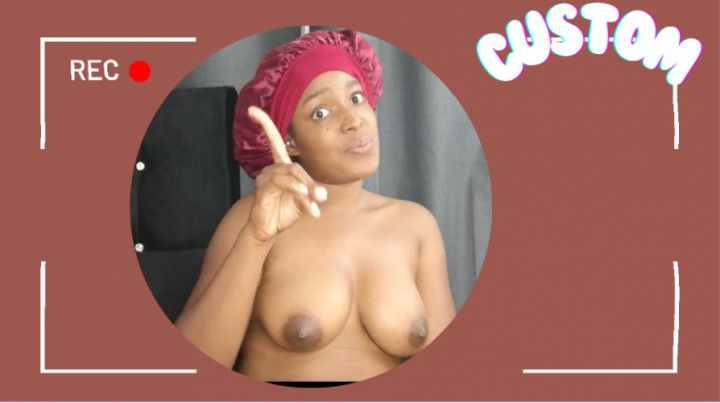 I'll never stick your pathetic cock in my big ass