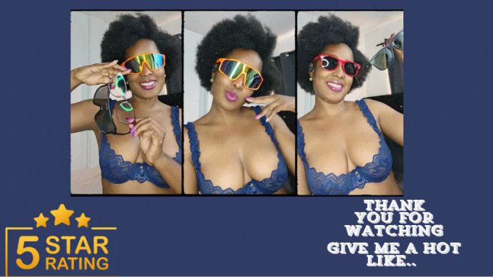 Getting ready for the sunglasses and sports eyewear show