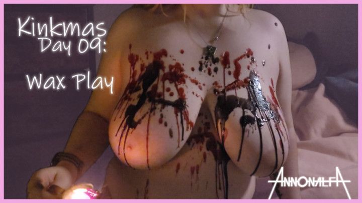 Big Tit Wax Dripping