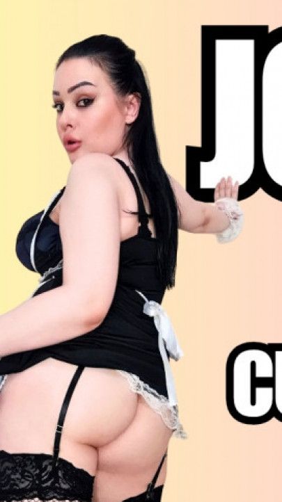 Maid JOI Roleplay with Cum Countdown