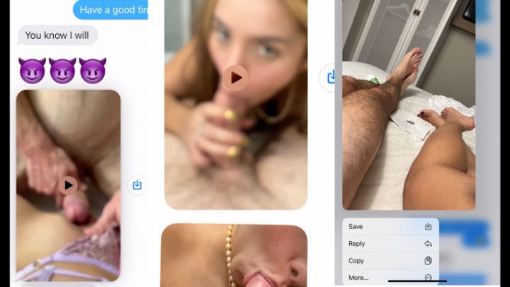 Cheating in Paris, Hubby Gets the Texts
