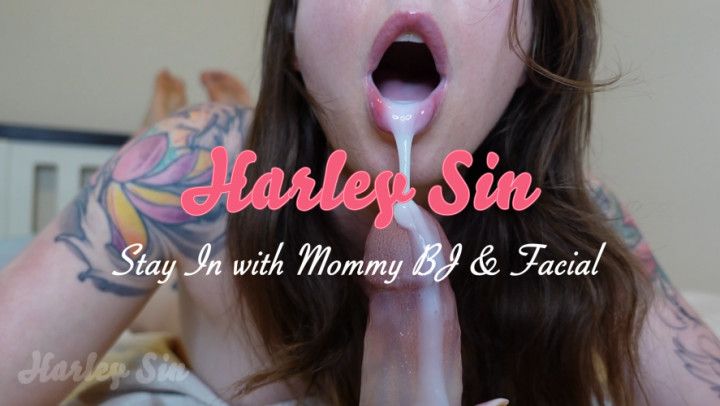 Stay In Bed With step-Mommy BJ and Facial