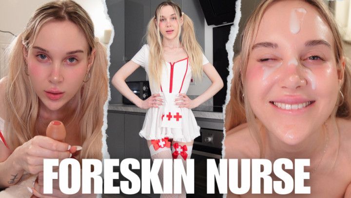 Foreskin Nurse - Nurse Loves Foreskin Smegma and Facial 4K