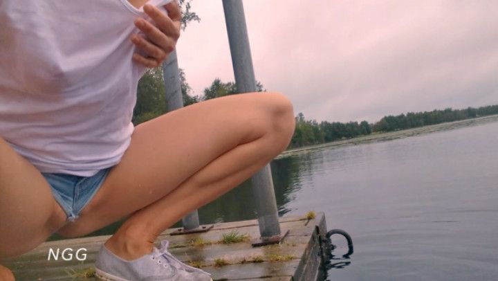 Wet Shirt + Bottomless+ Public Promenade