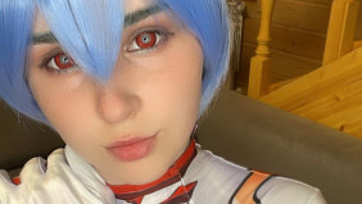 Rei Ayanami Evangelion masturbate