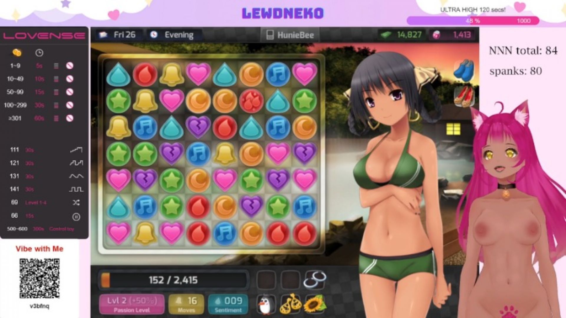 Spanksgiving with Huniepop