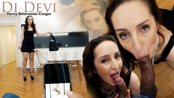 Di Devi Interracial POV Cum Swallowing Face Fucking Blowjob