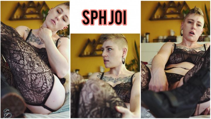 SPH JOI: Short hair dom in boots teases your pathetic dick