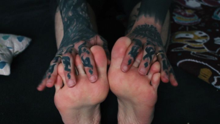 Creamy massage and Red soles