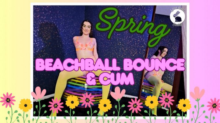 GIANT BEACHBALL BOUNCE AND CUM