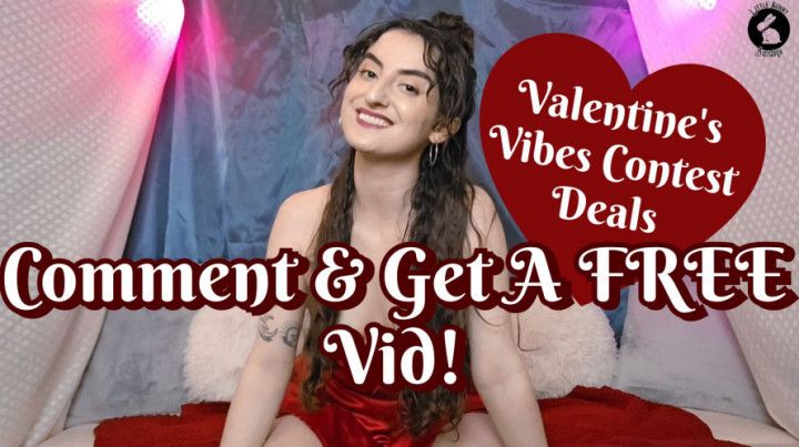 Comment and Get A FREE Vid: Valentine's Vibes Deals