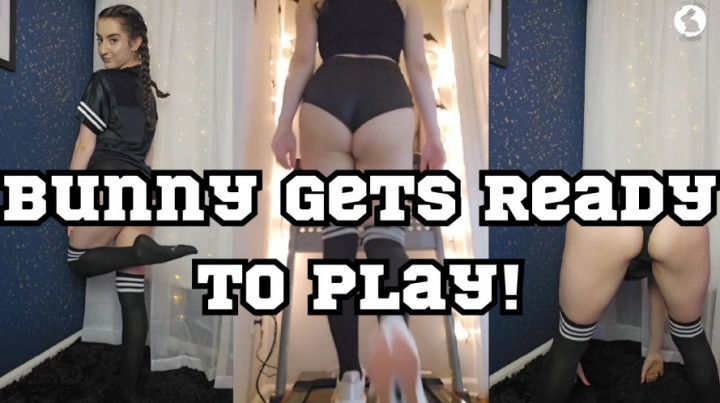Bunny Gets Ready To Play
