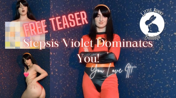 TEASER: Your step-sister Violet Dominates You