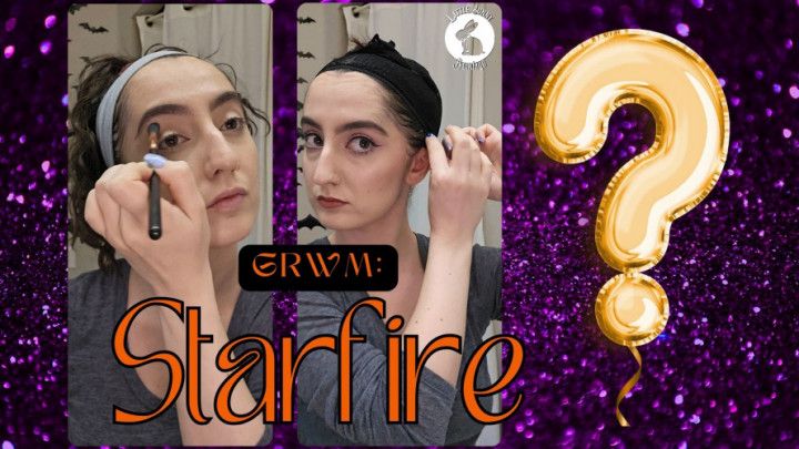 GRWM: Starfire Cosplay Transformation