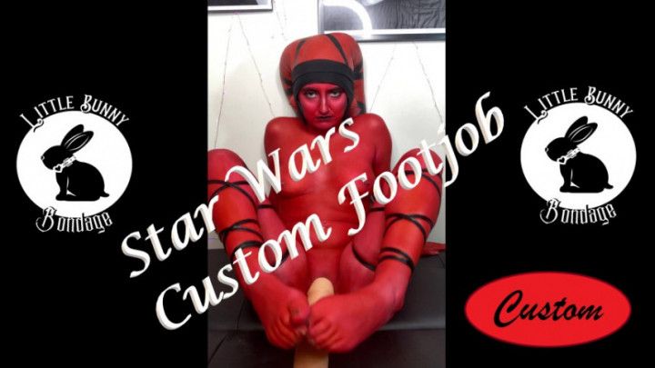 Star Wars Custom Footjob