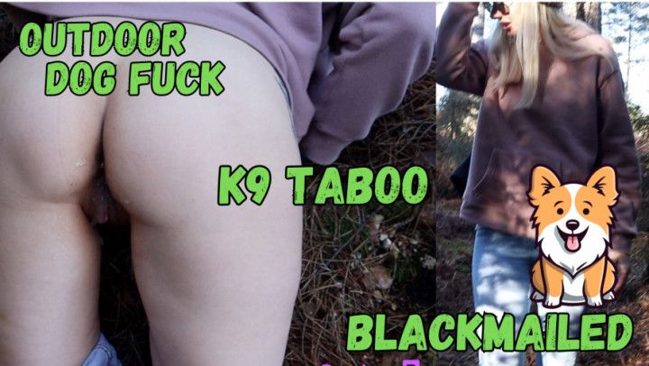 Blackmailed into Outdoor Fuck