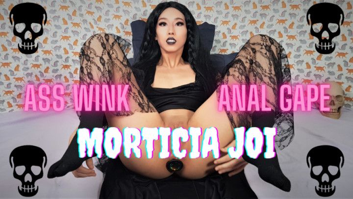 Morticia JOI - Ass Wink Anal Gape