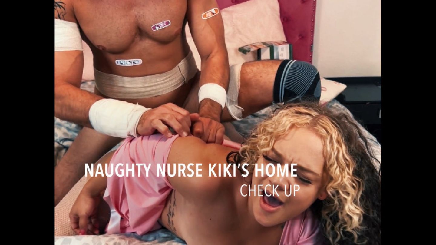 Naughty Nurse Kiki's Home Check Up