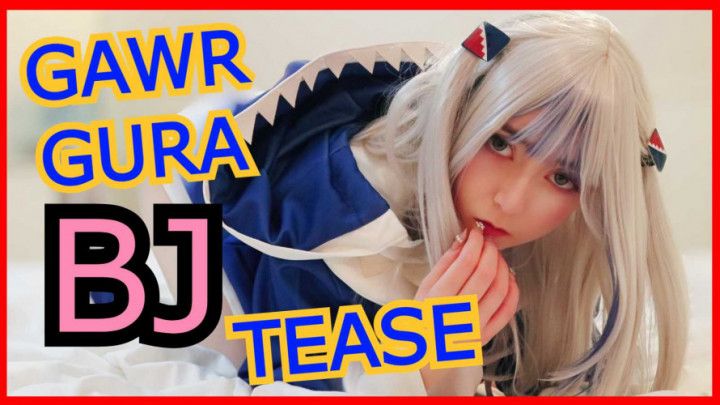 VTuber Gawr Gura Teases &amp; Sucks Dick