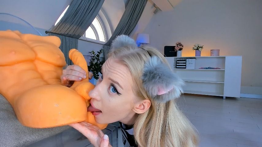 Cheer kiity cock worship