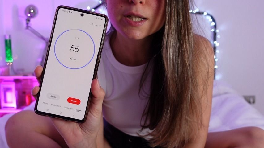 SPH PREMATURE JOI: two-finger stroke