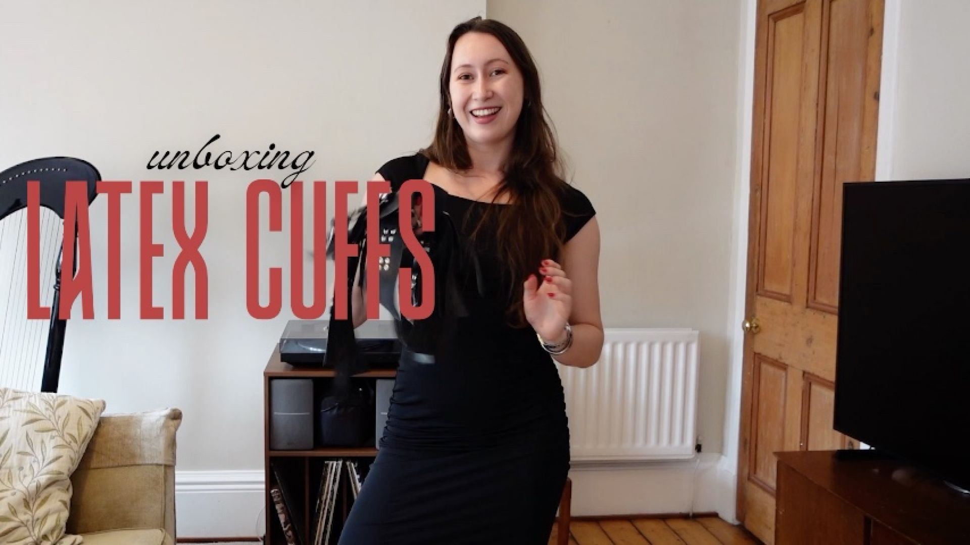 Unboxing my new Latex Cuffs