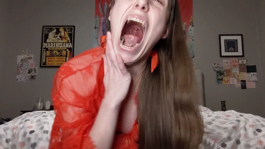 Big Yawning Mouth Fetish