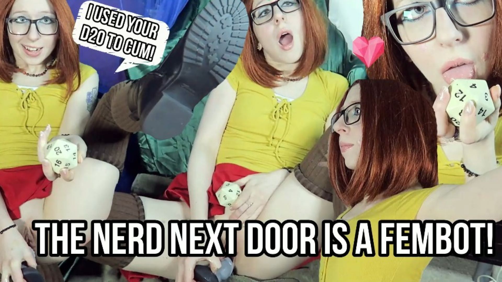 The Redhead Nerd Next Door is a Fembot