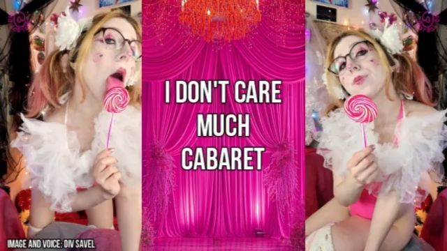 I Don't Care Much Cabaret Cover