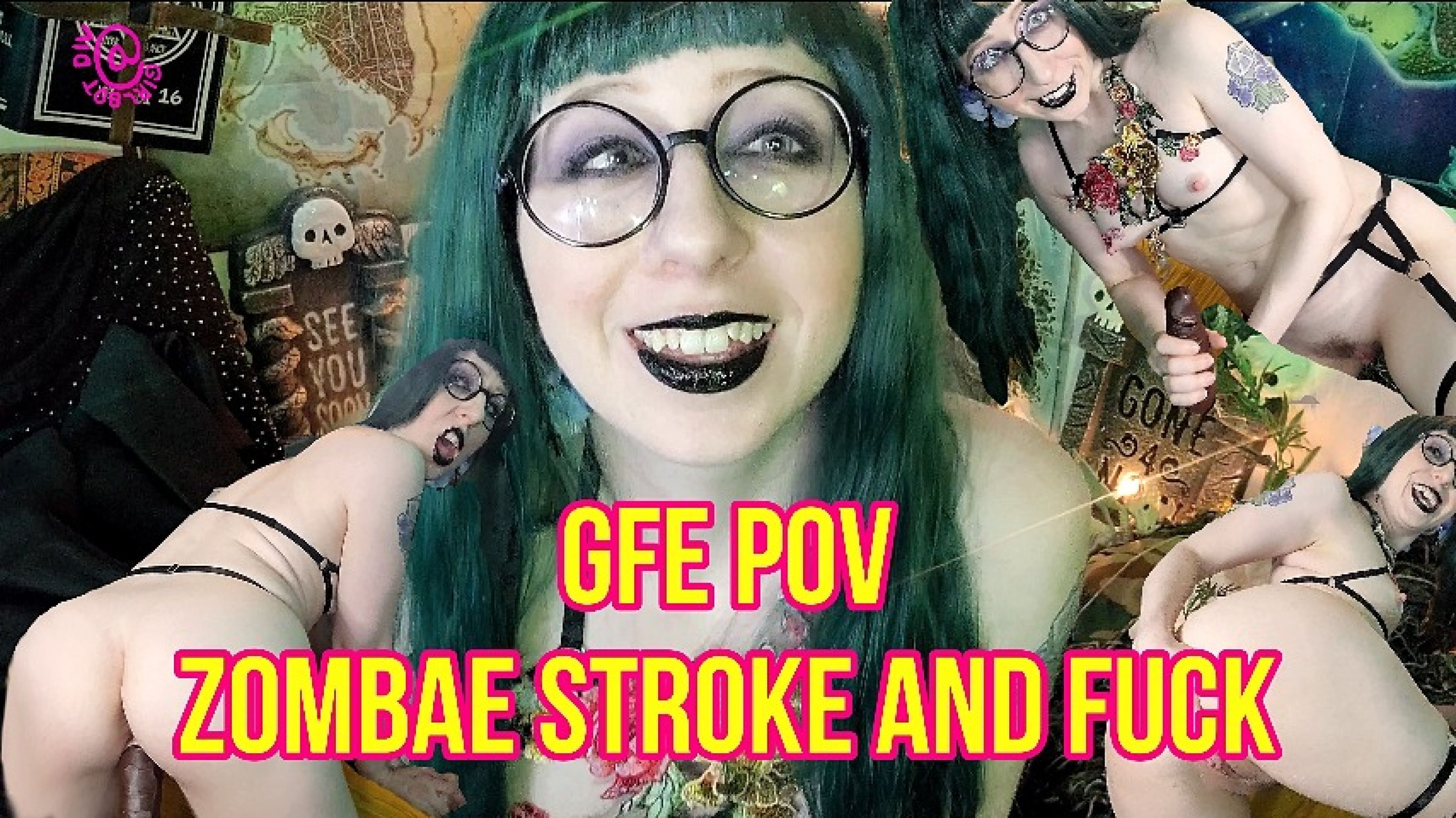POV GFE Zombae Stroke and Fuck
