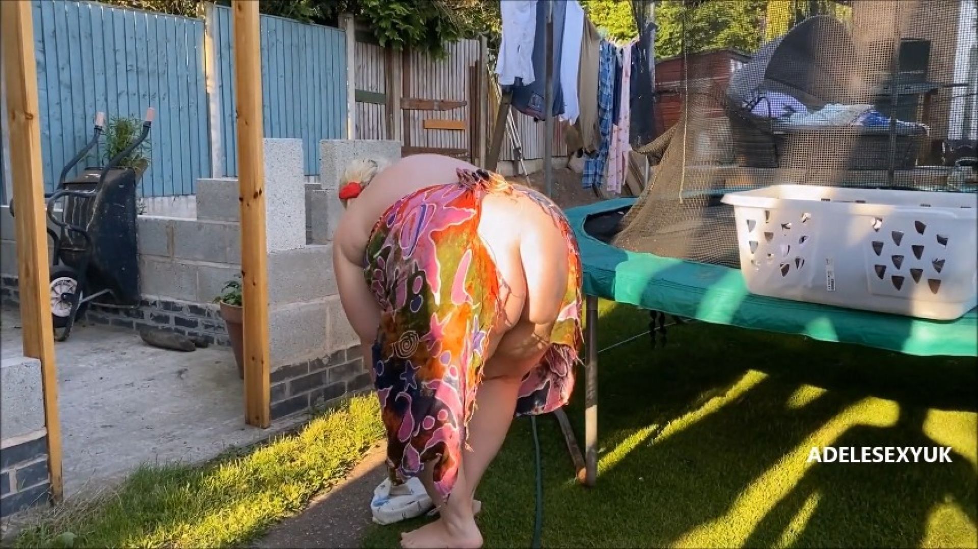 bbw adelesexyuk enjoying the sunshine