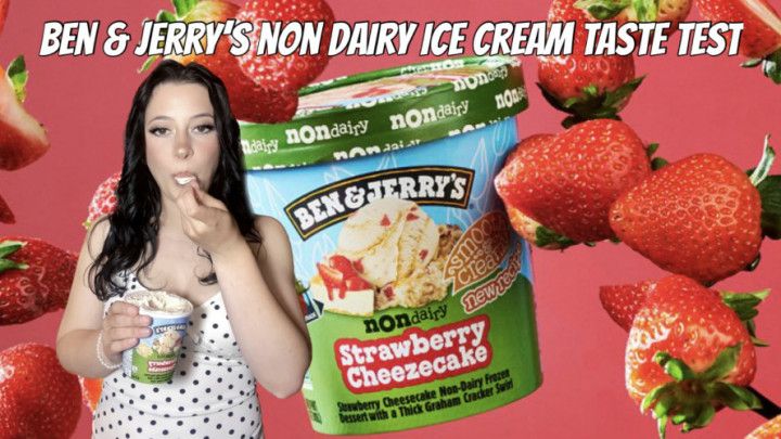 Ben And Jerry's Strawberry Cheesecake Ice Cream Taste Test