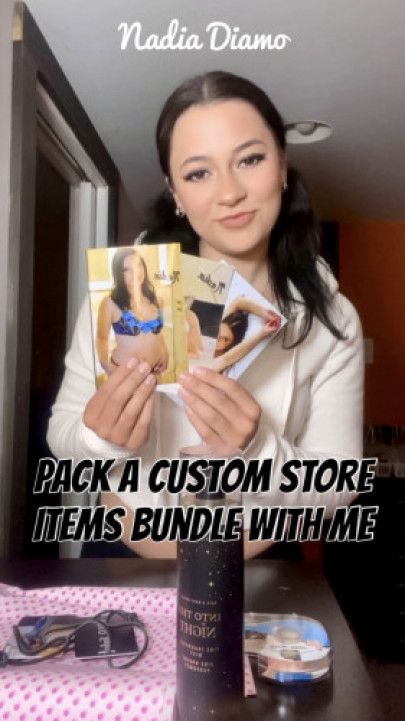 Pack A Custom Store Items Bundle Package With Me
