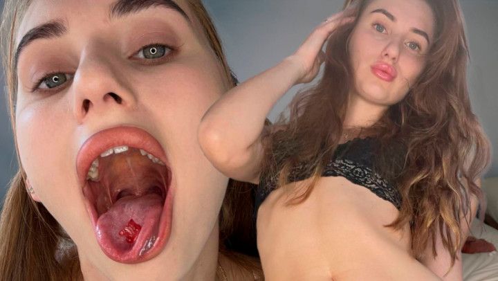 Watch me sexily swallow this gummy bear, because you're gonn