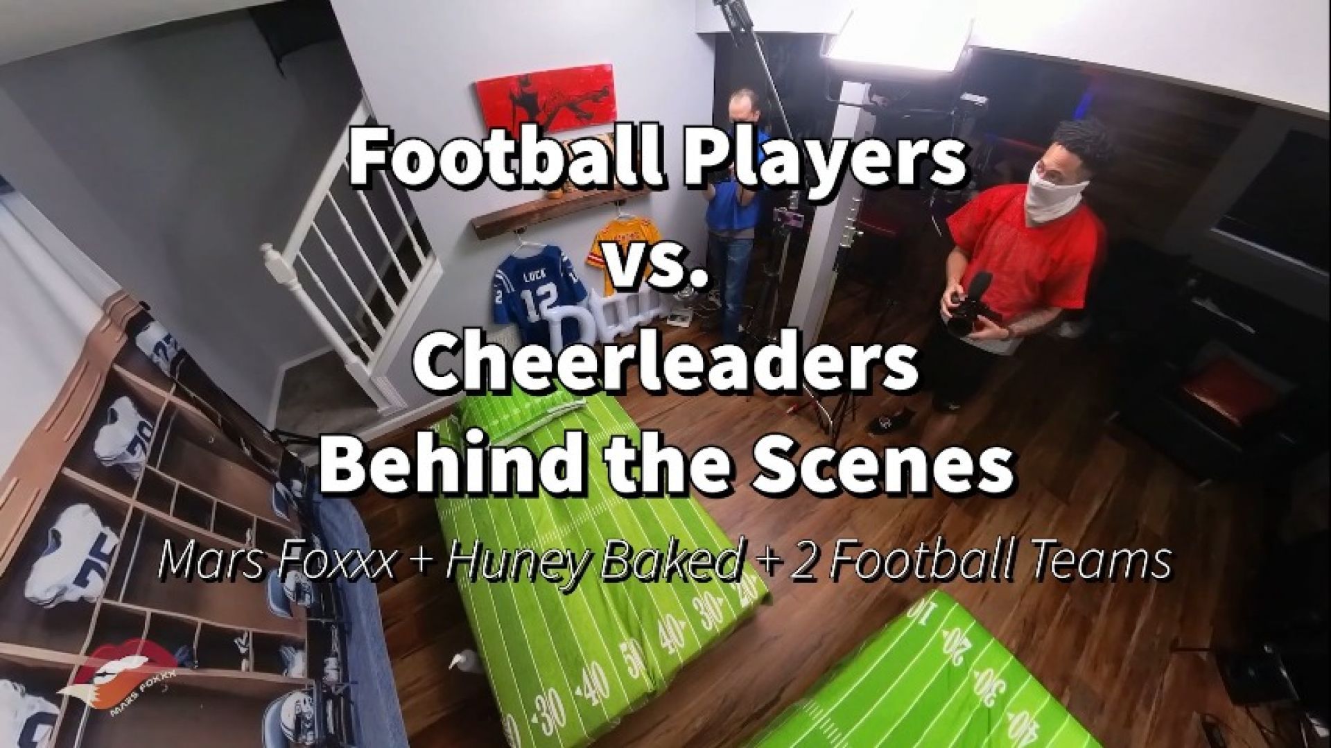 22 Football Players vs 2 Cheerleaders: Behind the Scenes