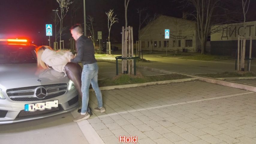 The policeman punished me