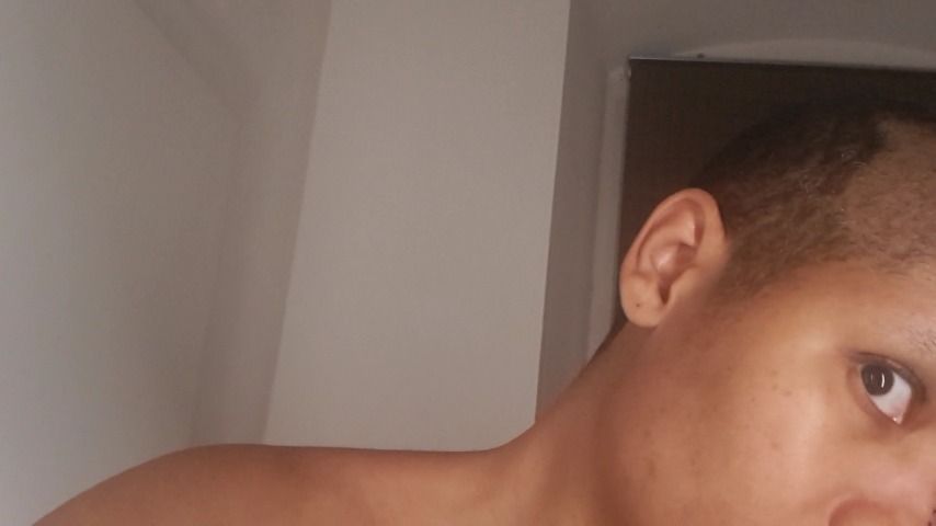 Her Pierced Nipples, A Head Shaving