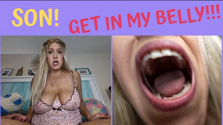 step-SON CAUGHT WATCHING VORE PORN GETS EATEN BY GIANT step-MOM HD