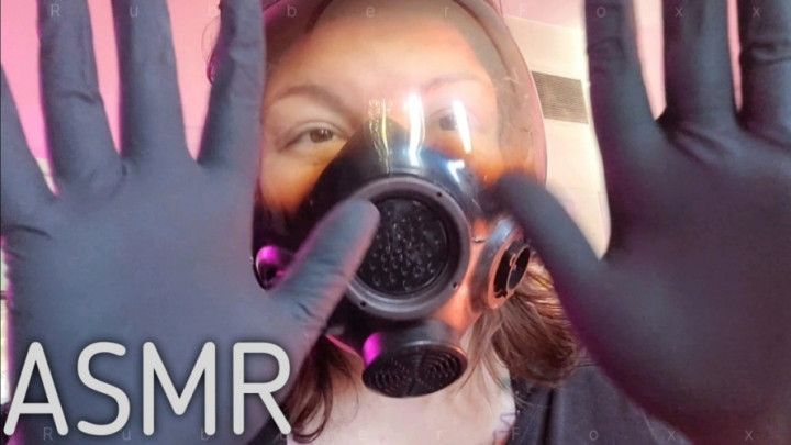 Gas Mask + Gloves ASMR Triggers