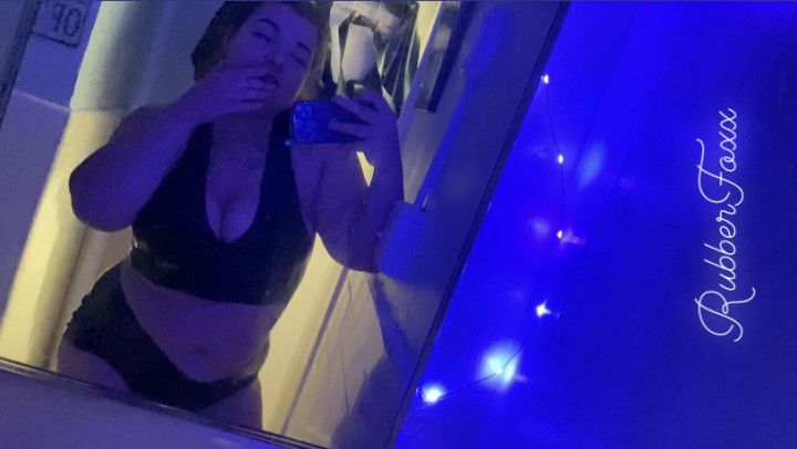 Latex Bra and Panties