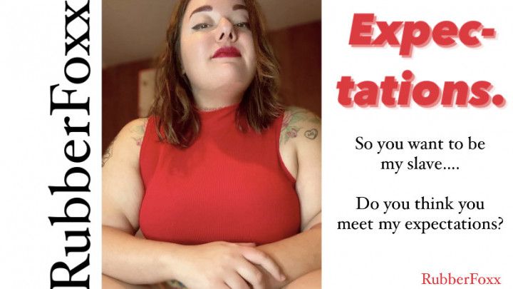 So you want to be my slave FINDOM