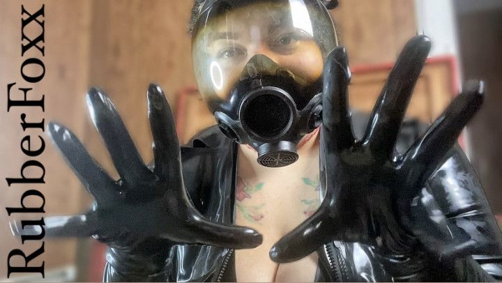 Latex Gloves + Gas Mask Attention + Validations ASMR