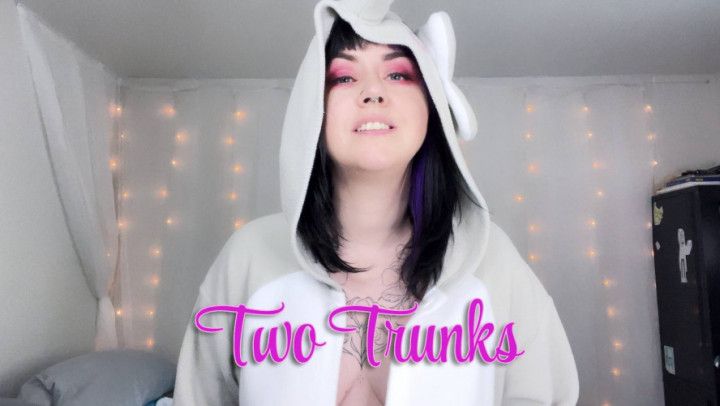 Soft Domme Has Two Trunks