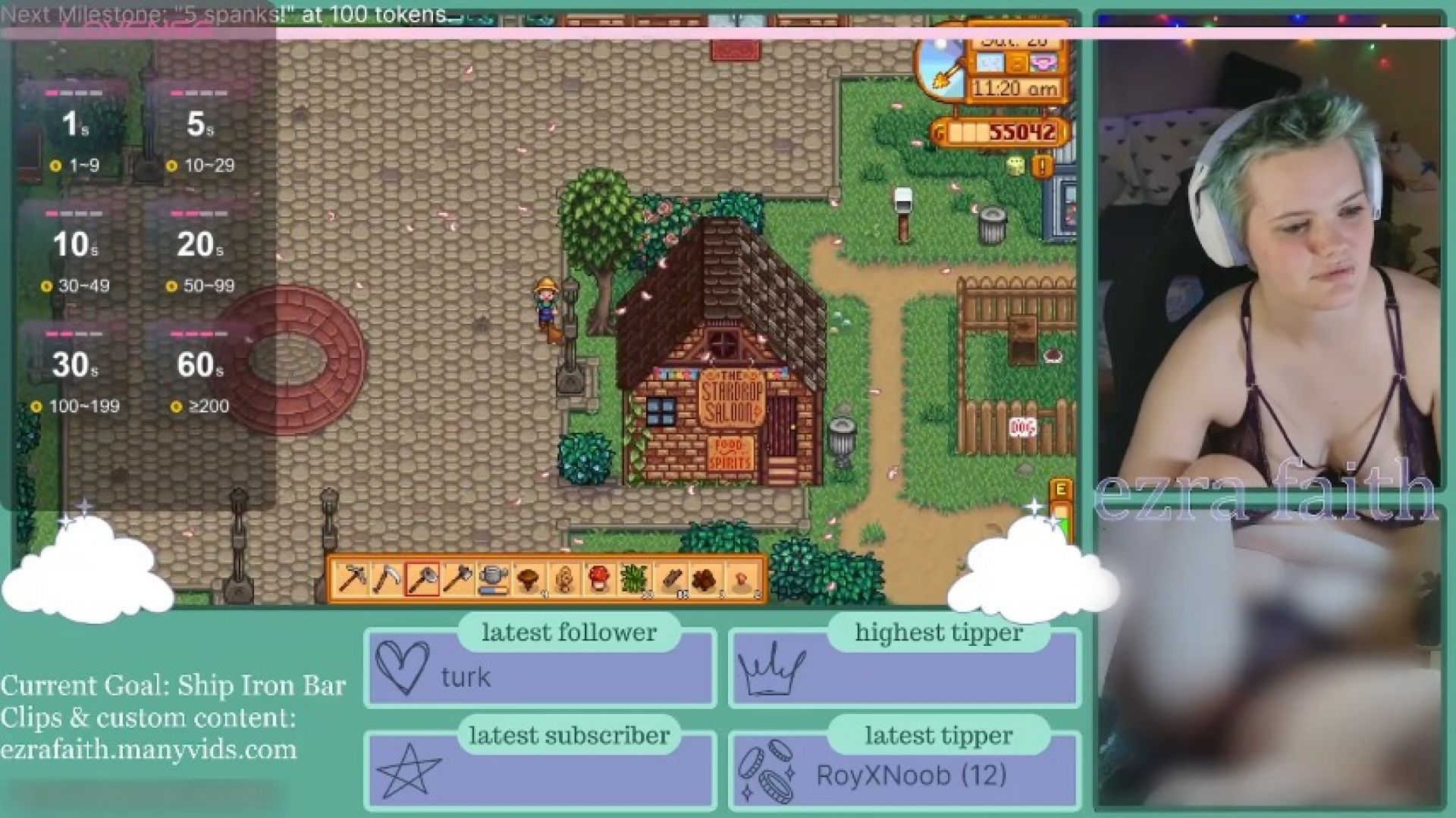 Stardew Valley let's play - randomised goals