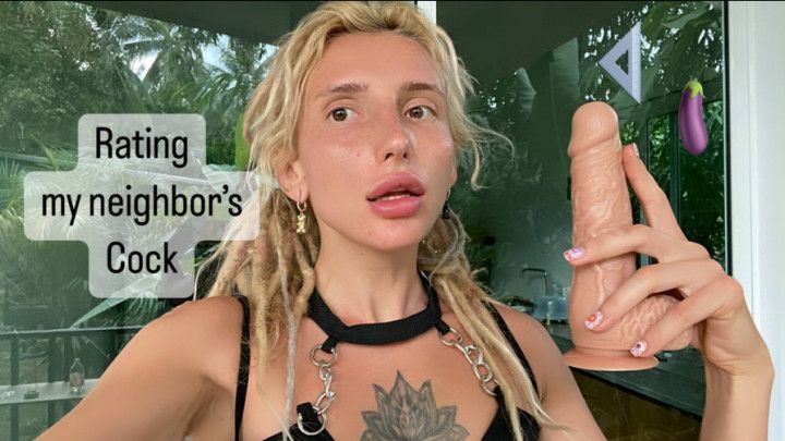 Rating my neighbor's Dick roleplay