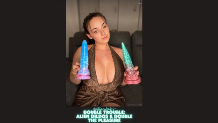 Double Trouble: Alien Dildos &amp; Double the Pleasure